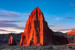Temple of the sun Cathedral Valley